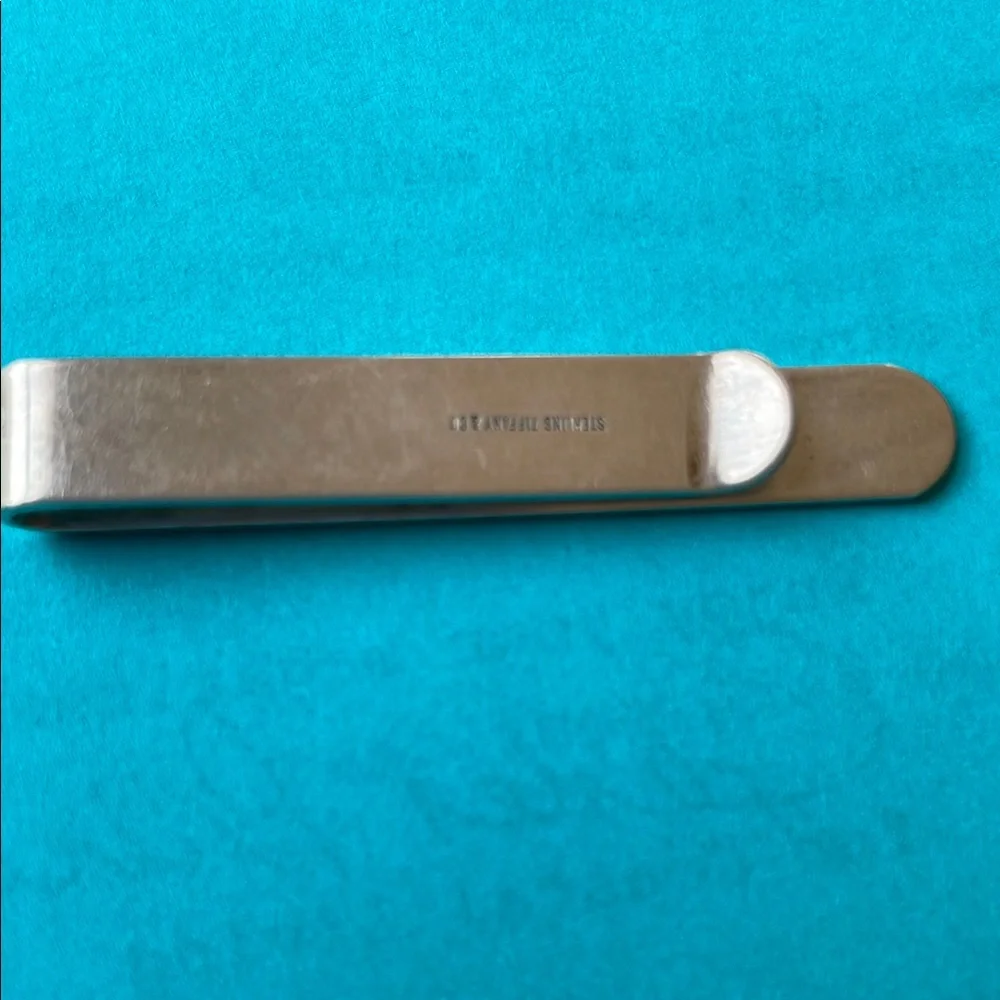 Tiffany and co Sterling Silver Tie Clip